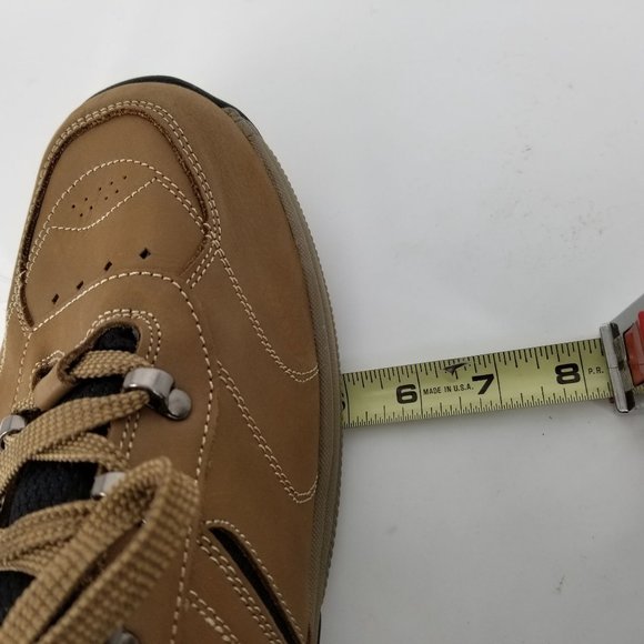 Bio Fit Ortho Feet Walking Shoe Brown 14 Leather Comfort XX Wide Adjustable Lace - Picture 12 of 14